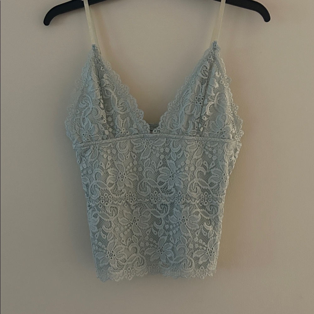 Streetwear Society Lace Camisole - Light Gray